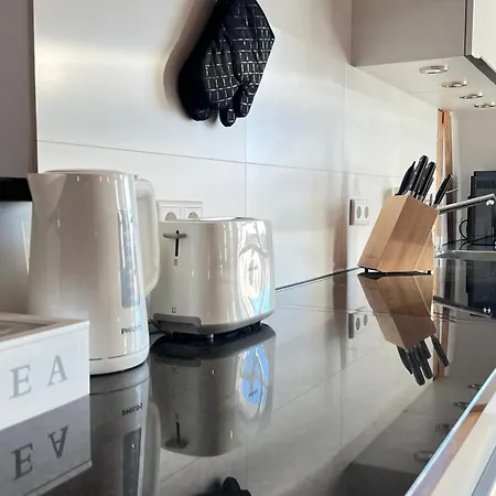 Appartement Ludwigshome Luxus - Zentral, 95qm, Whirlpool, Balkon, Smart Tv *