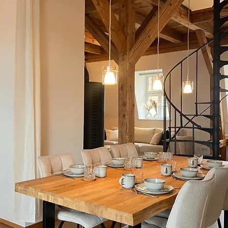 Apartment Ludwigshome Luxus - Zentral, 95qm, Whirlpool, Balkon, Smart Tv *